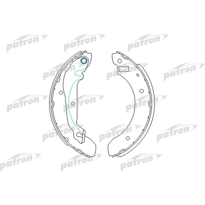 Колодки тормозные Patron PSP176