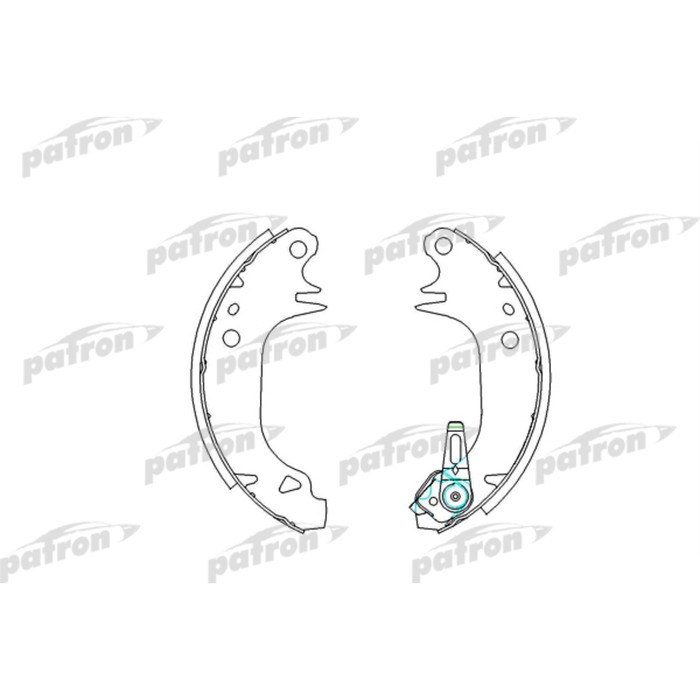 Колодки тормозные Patron PSP188