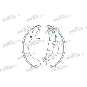 

Колодки тормозные Patron PSP199