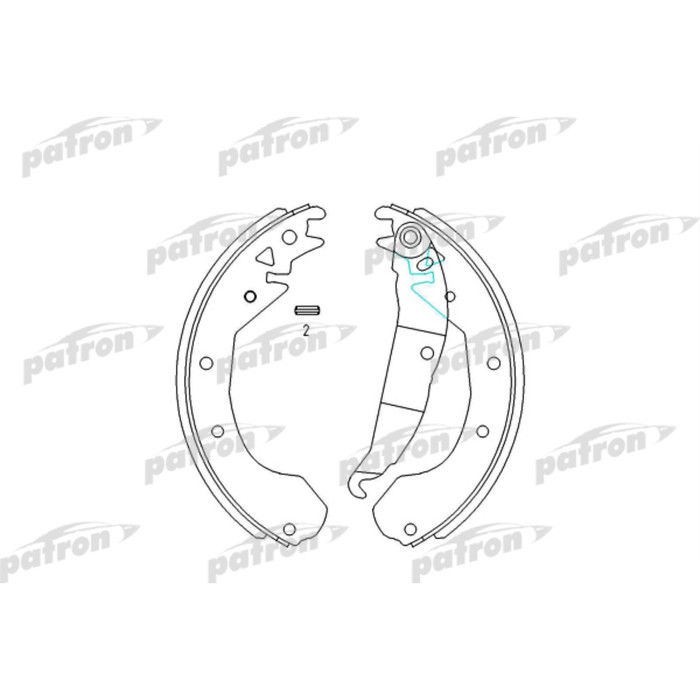 Колодки тормозные Patron PSP199