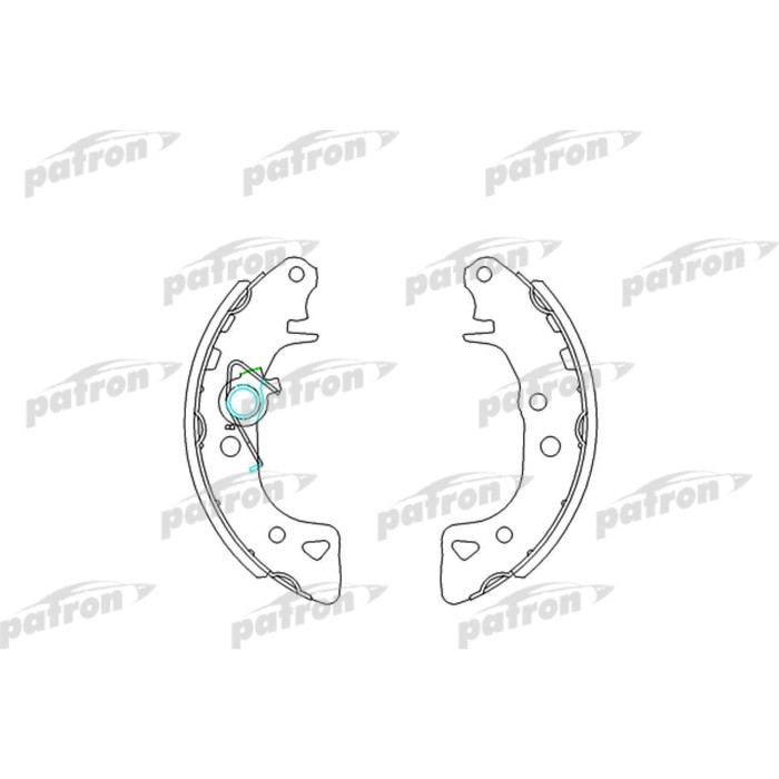 Колодки тормозные Patron PSP232