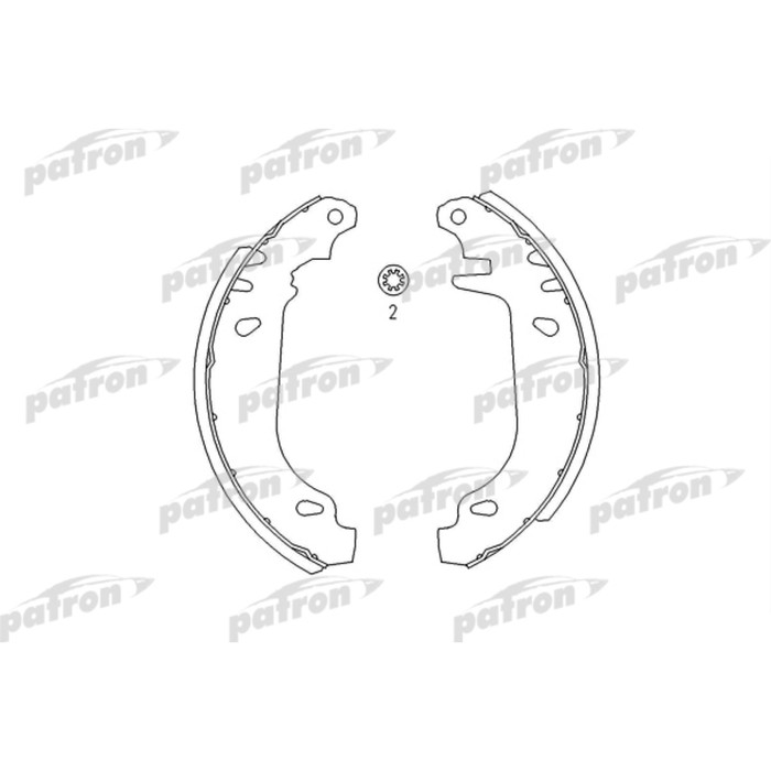 Колодки тормозные Patron PSP243