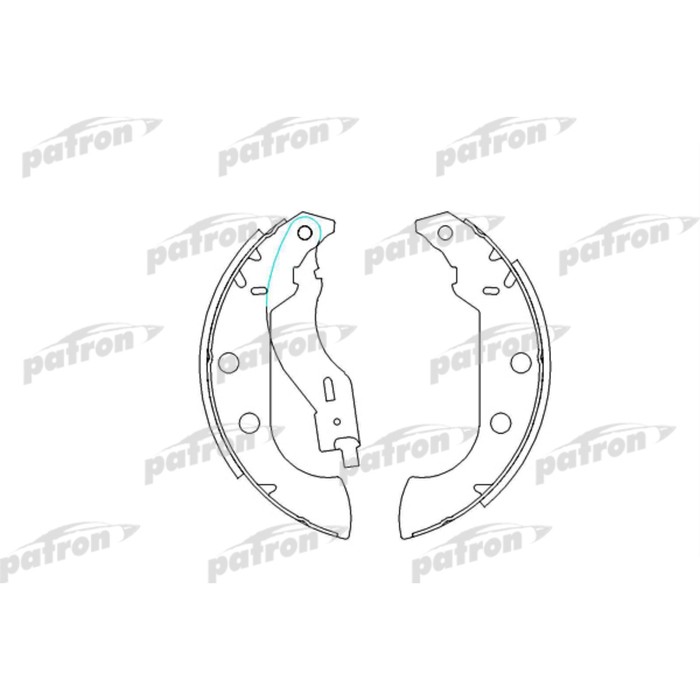 Колодки тормозные Patron PSP268