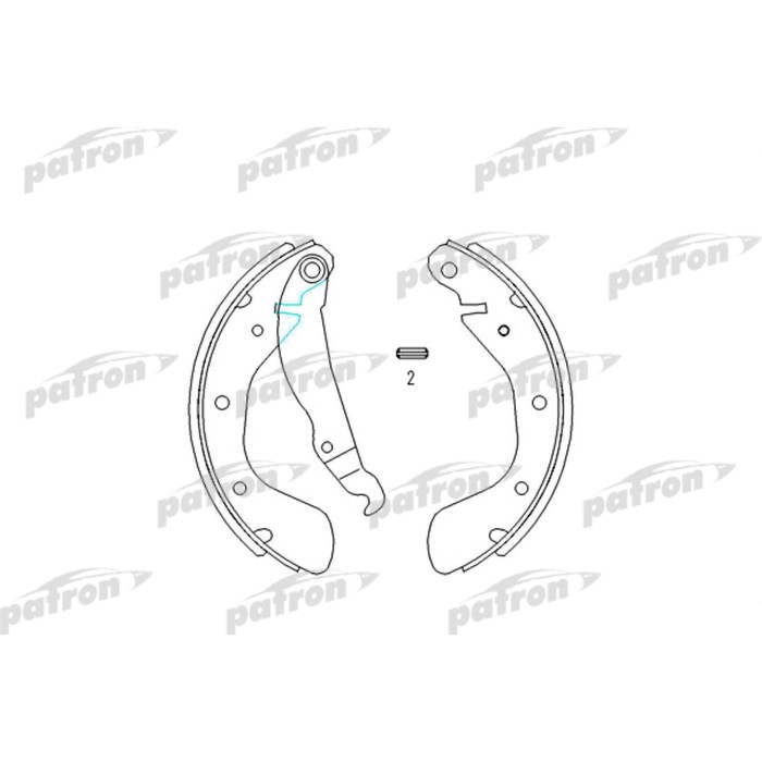 Колодки тормозные Patron PSP334