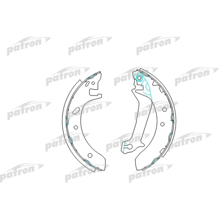 Колодки тормозные Patron PSP421