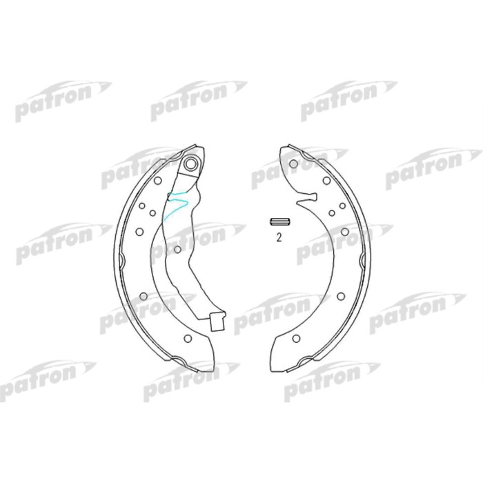 Колодки тормозные Patron PSP447