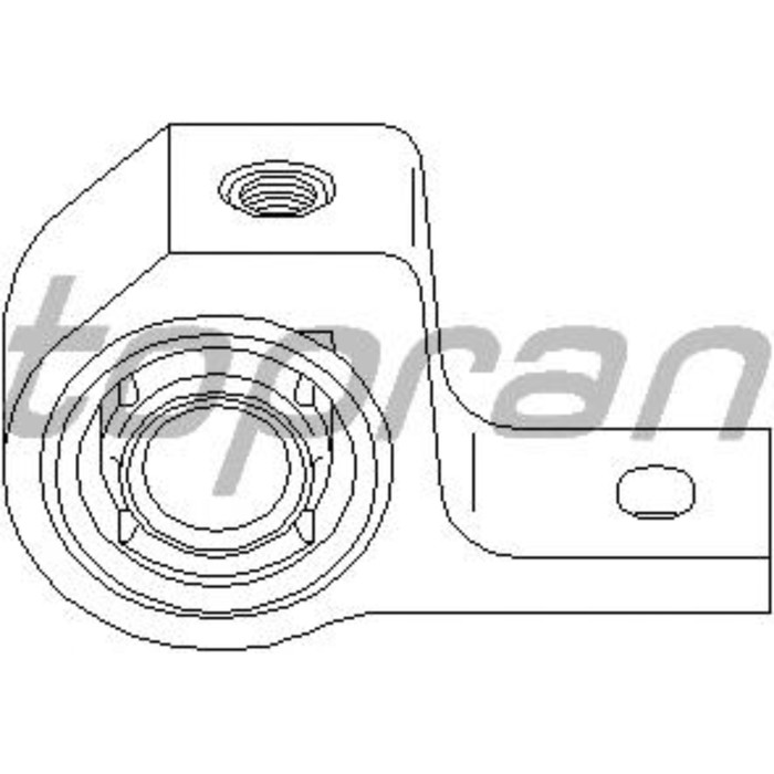 Сайлентблок подвески HANS PRIES 720222755