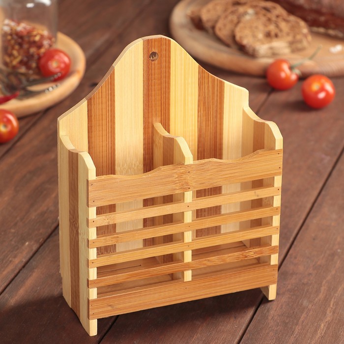 Подставка для столовых приборов "Дуновение леса"