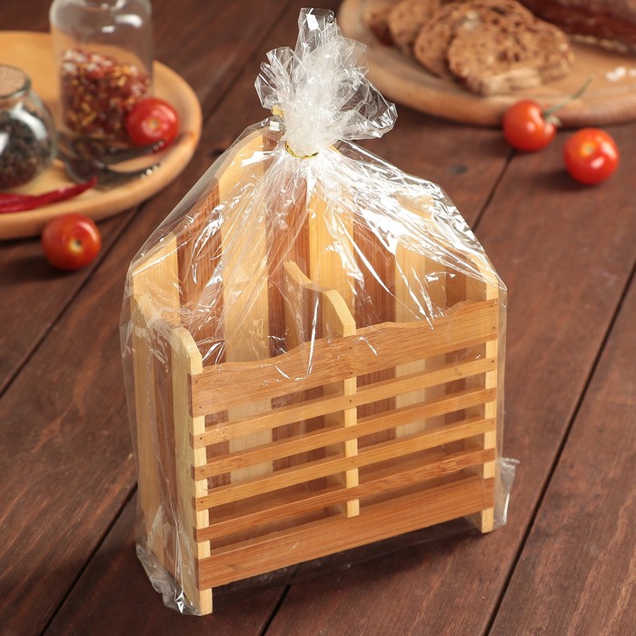 Подставка для столовых приборов "Дуновение леса"