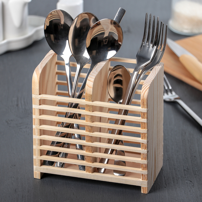 Подставка для столовых приборов "Дуновение леса"