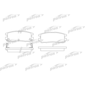 

Колодки тормозные Patron PBP1017