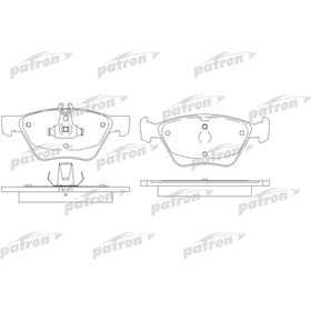 

Колодки тормозные Patron PBP1050