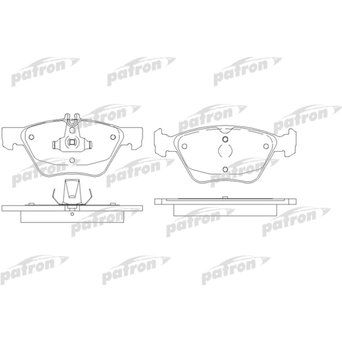 Колодки тормозные Patron PBP1050