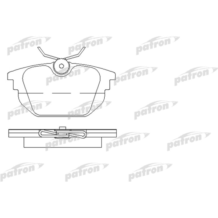 Колодки тормозные Patron PBP1113
