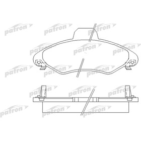 

Колодки тормозные Patron PBP1276