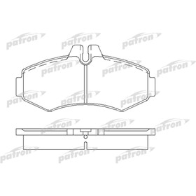 

Колодки тормозные Patron PBP1304
