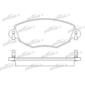 

Колодки тормозные Patron PBP1425