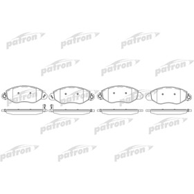 

Колодки тормозные Patron PBP1461