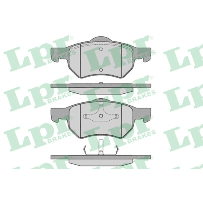 Колодки тормозные дисковые LPR 05P841