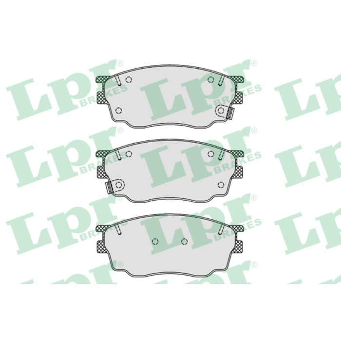 Колодки тормозные дисковые LPR 05P877