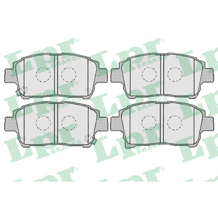 Колодки тормозные дисковые, комплект LPR 05P1003