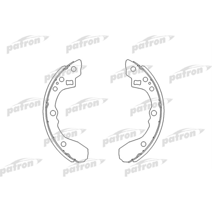 Колодки тормозные Patron PSP210
