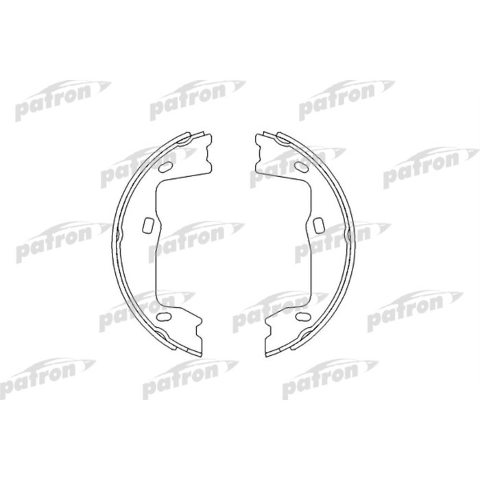 Колодки тормозные Patron PSP227