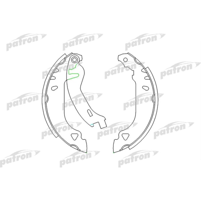 Колодки тормозные Patron PSP263