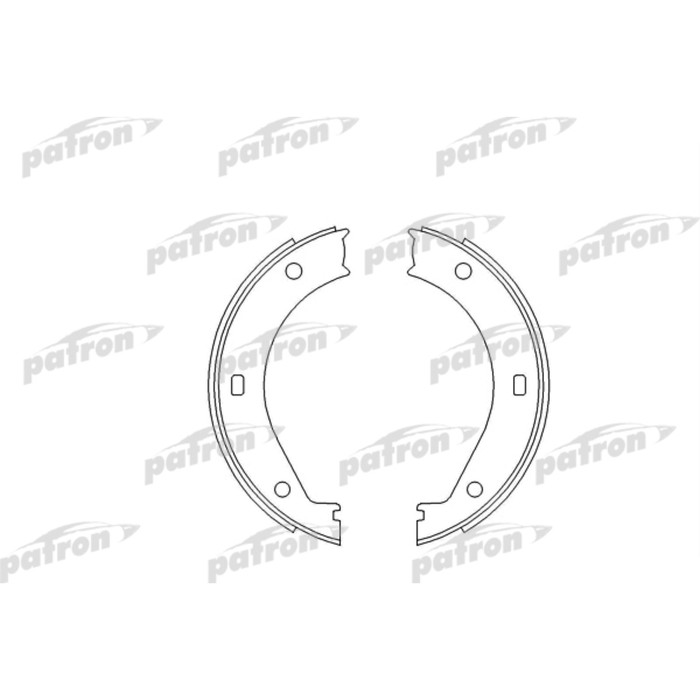 Колодки тормозные Patron PSP272