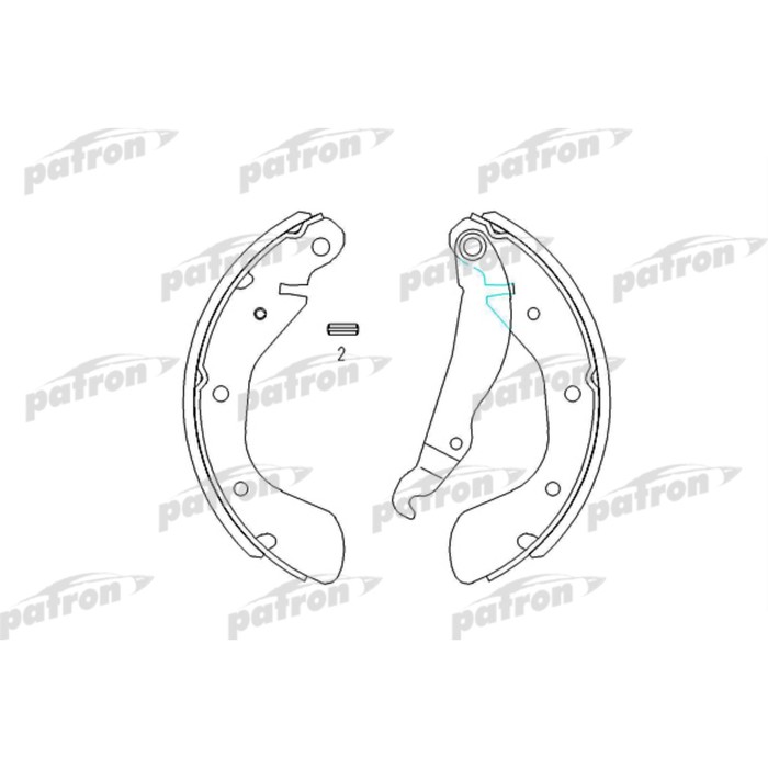 Колодки тормозные Patron PSP335