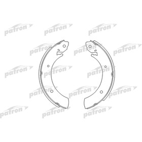 

Колодки тормозные Patron PSP361