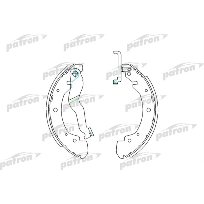 Колодки тормозные Patron PSP428