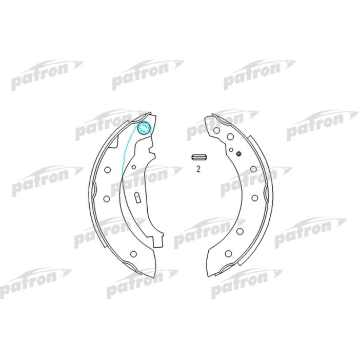 Колодки тормозные Patron PSP519