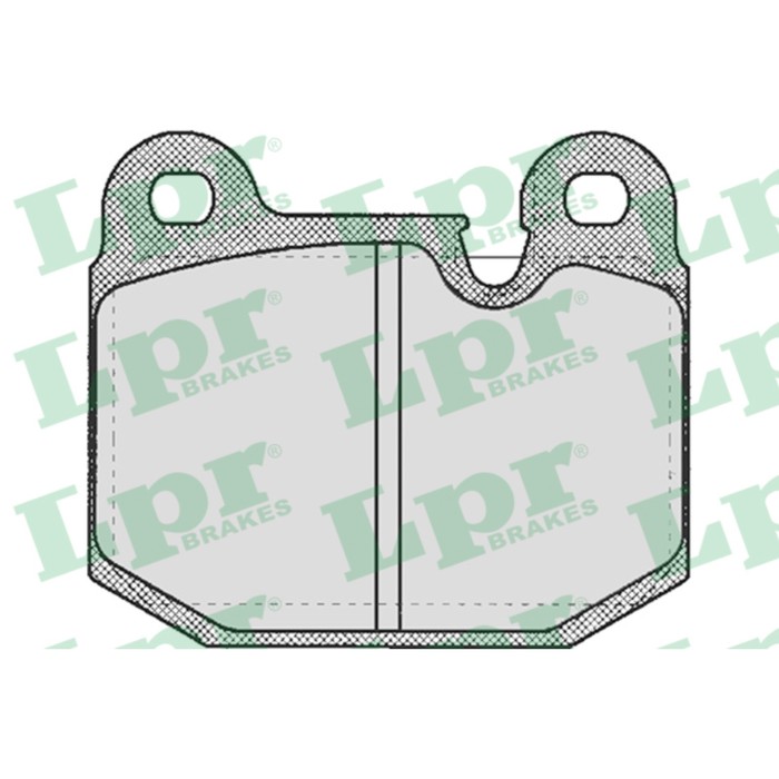 Колодки тормозные дисковые LPR 05P210