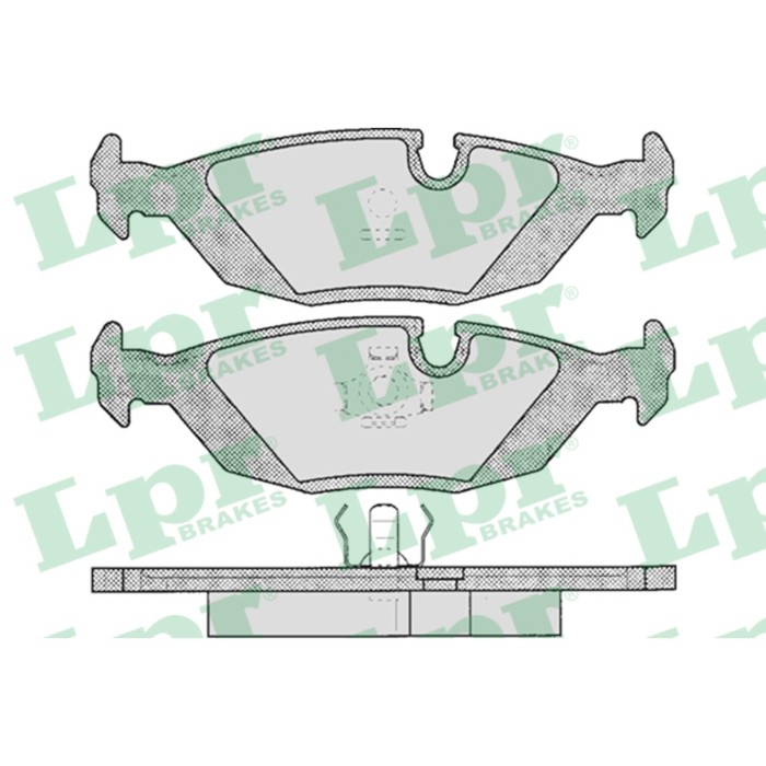 Колодки тормозные дисковые LPR 05P306