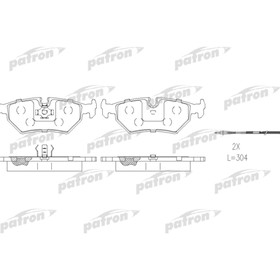 

Колодки тормозные Patron PBP1003