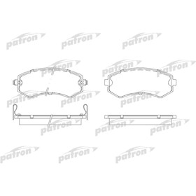 

Колодки тормозные Patron PBP1166