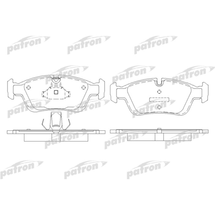 Колодки тормозные Patron PBP1300