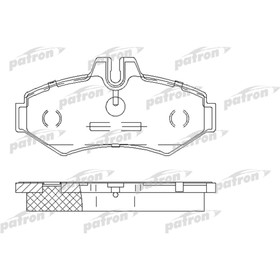 

Колодки тормозные Patron PBP1306