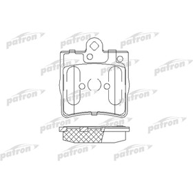 

Колодки тормозные Patron PBP1311