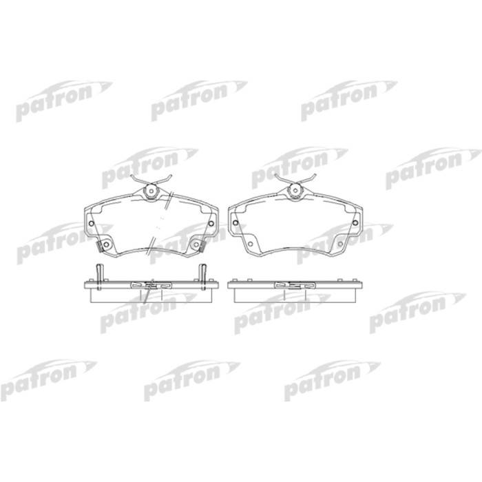 Колодки тормозные Patron PBP1442