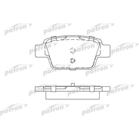 

Колодки тормозные Patron PBP1469