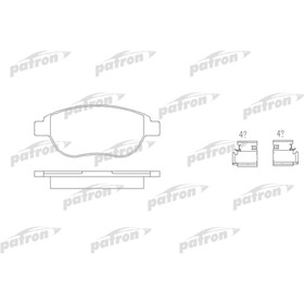 

Колодки тормозные Patron PBP1476