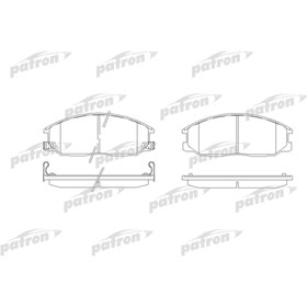 

Колодки тормозные Patron PBP1605