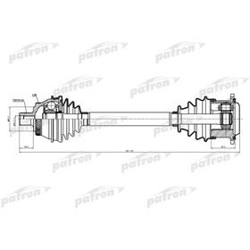 

Полуось Patron PDS0025