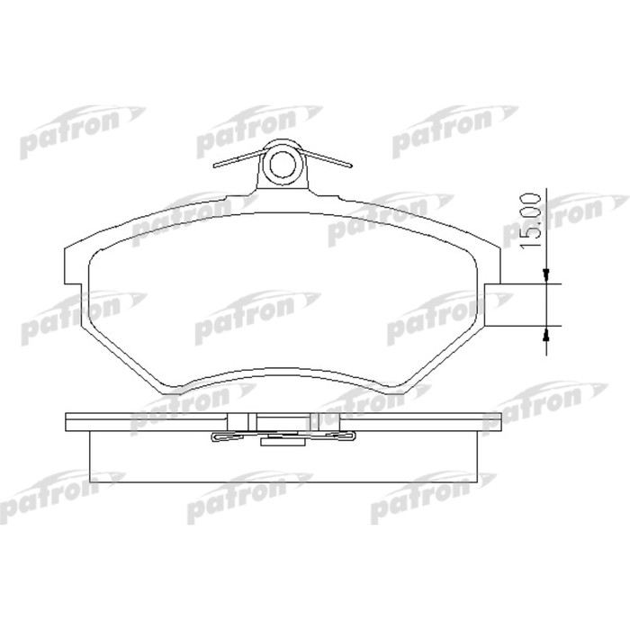 Колодки тормозные Patron PBP413
