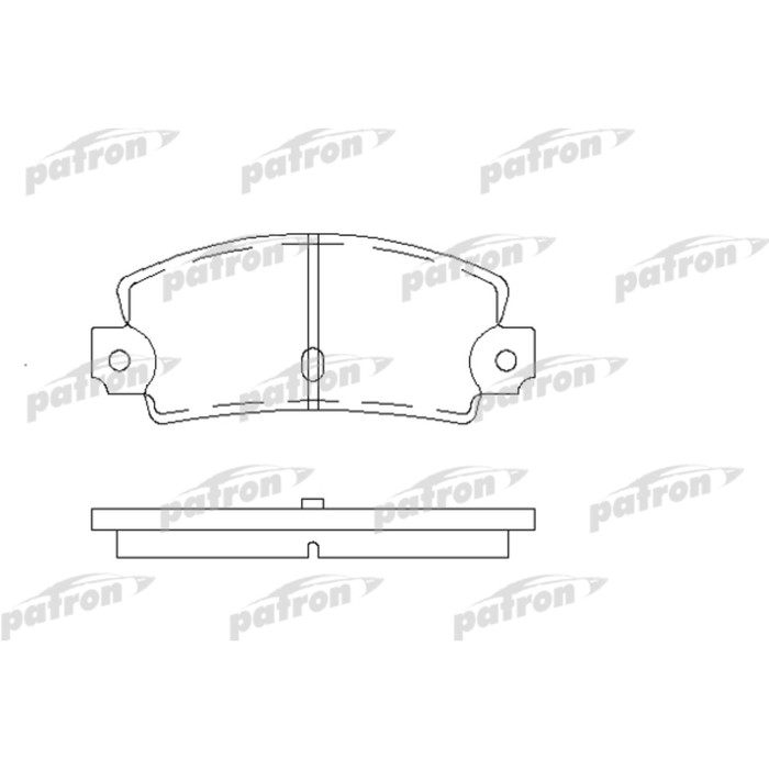 Колодки тормозные Patron PBP456