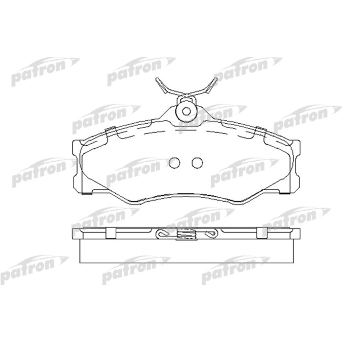 Колодки тормозные Patron PBP517