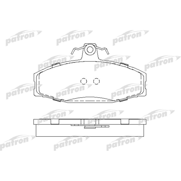 Колодки тормозные Patron PBP610