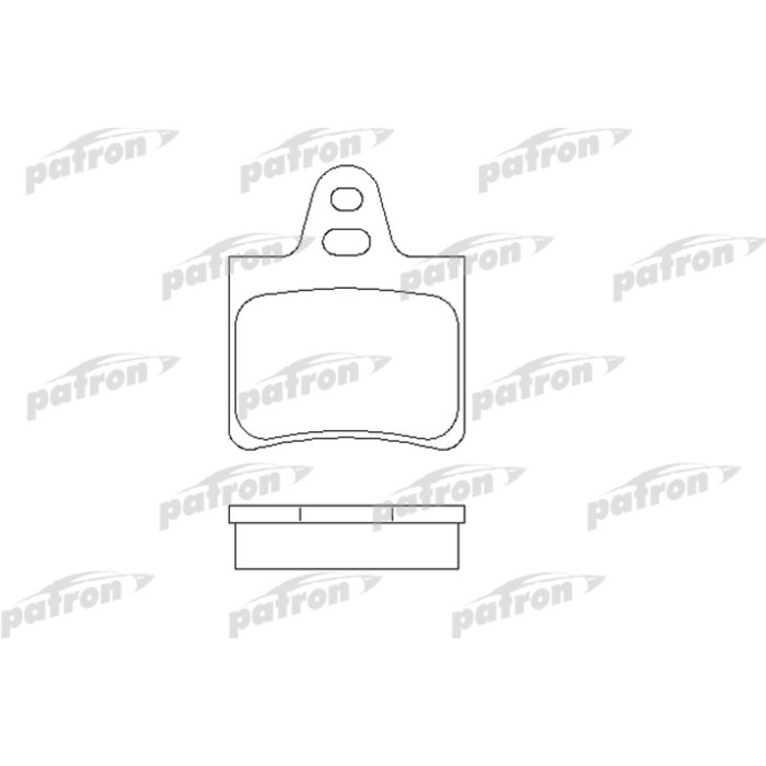 Колодки тормозные Patron PBP615